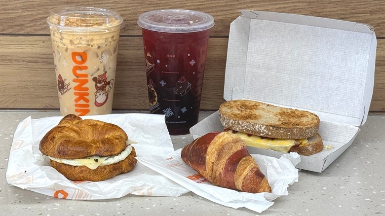 Dunkin' Winter Holiday Menu items