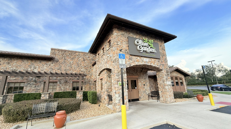 Outside of Olive Garden location