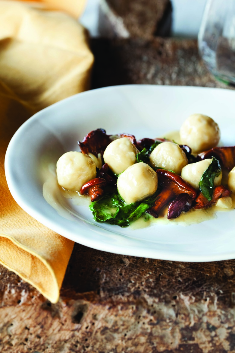 Ricotta Gnudi with Chanterelles Recipe