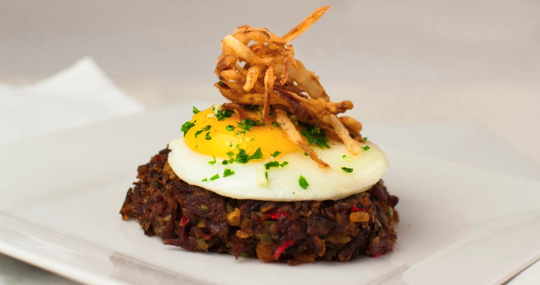 Roast Beef Hash With Crispy Onions Recipe