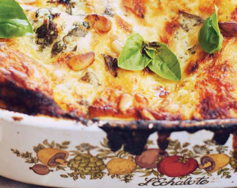 Roast Chicken And Grilled Eggplant Lasagna Recipe