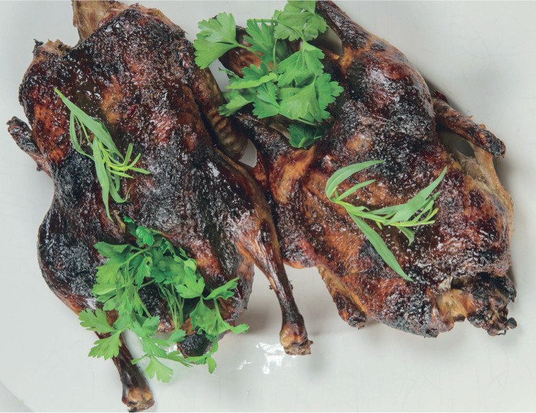 Roast Duck With Pomegranate And Walnut Sauce Recipe