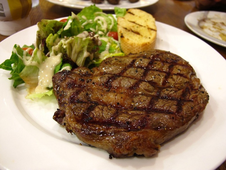 Rosemary Rubbed Rib-Eye Steak Recipe