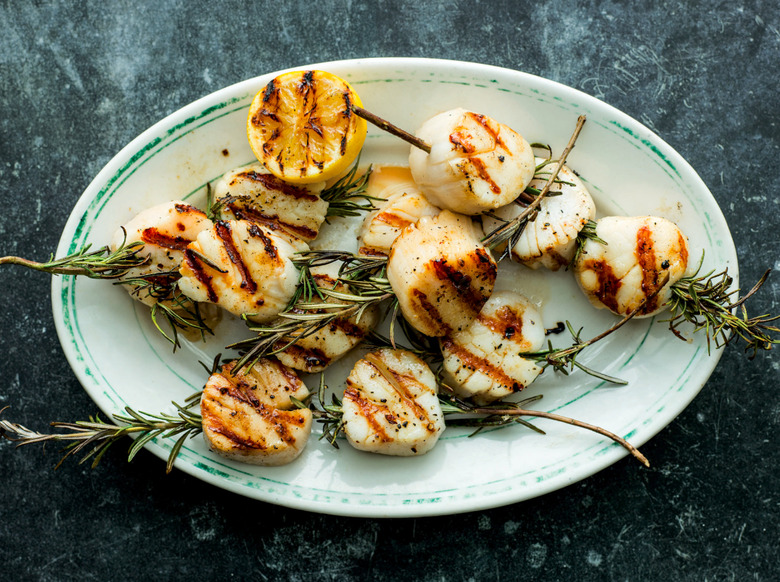 Rosemary-Skewered Scallops Recipe - Food Republic