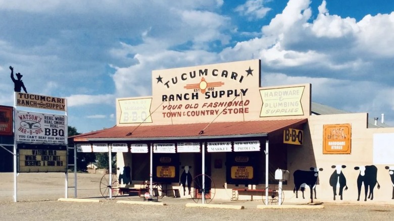 The exterior of Tucumcari Ranch Supply