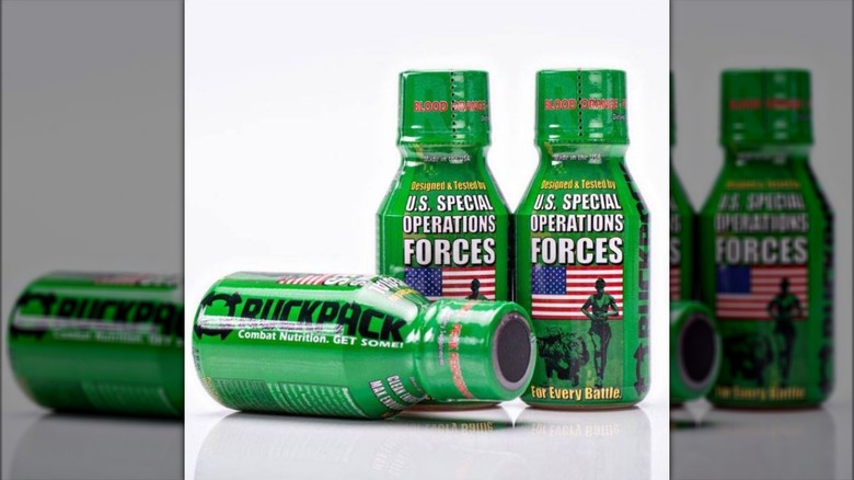 Three bottles of RuckPack