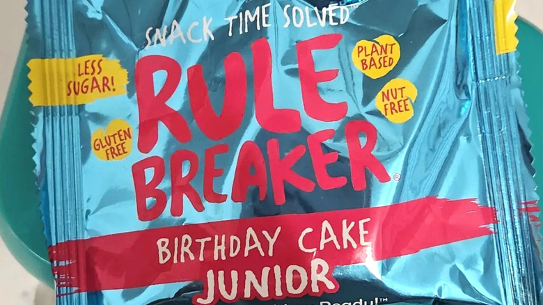 Rule Breaker snack cake in packaging