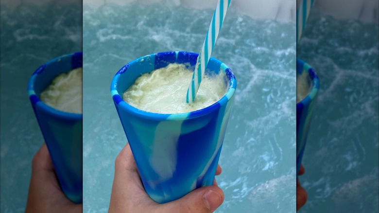 Baja Blast ice cream float