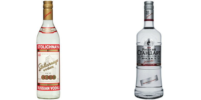 Stoli vs. Russian Standard. Classic vs. generic. But is there really a difference in taste?