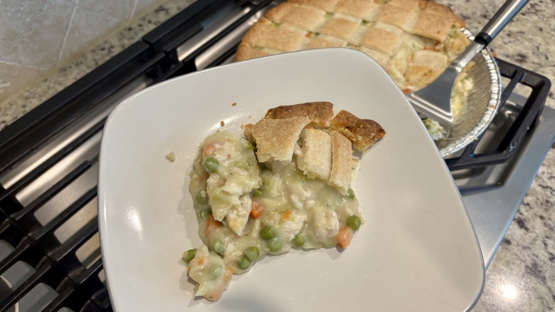 Sam's Club pot pie piece