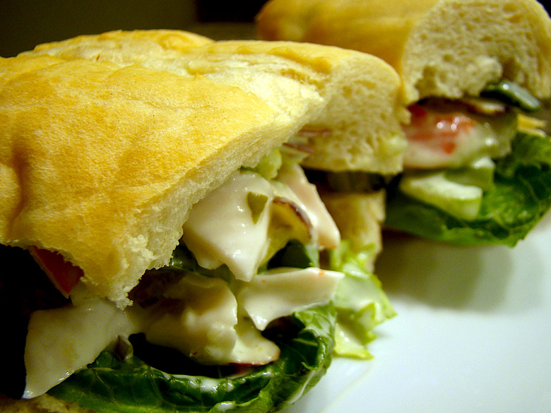 This seafood salad and the one from the deli counter are distant kin. Really distant.