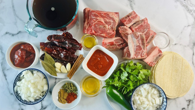birria taco ingredients