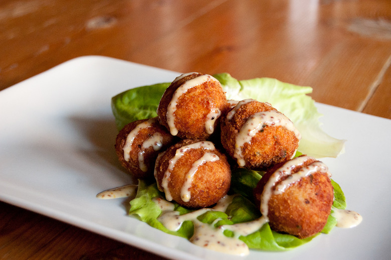 Sausage and Sauerkraut Fritter Recipe