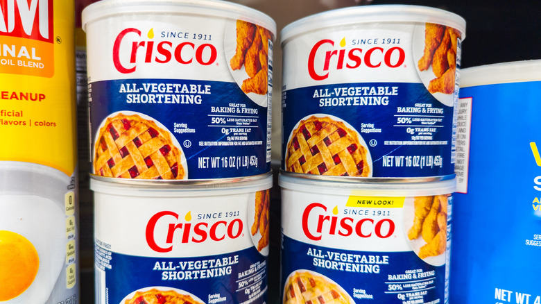 Crisco in a store.