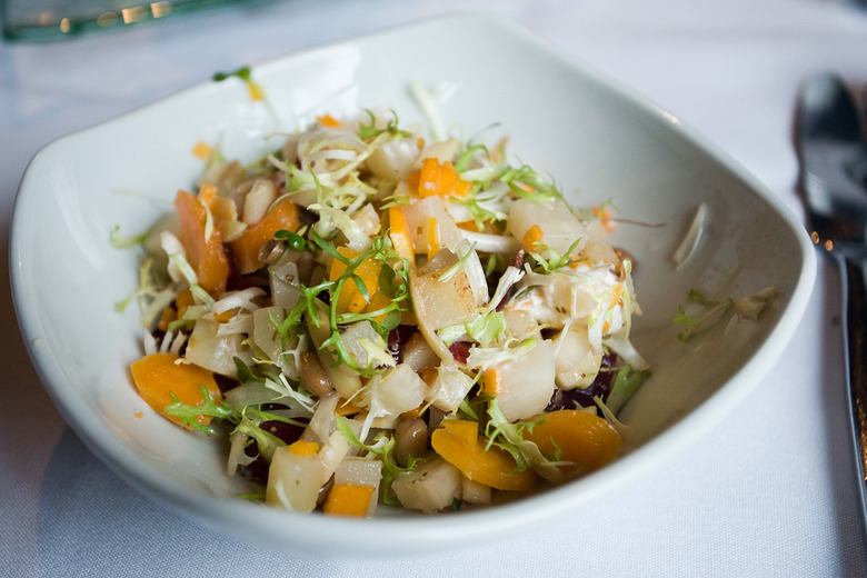 Use seasonal produce in this fresh, zippy salad.