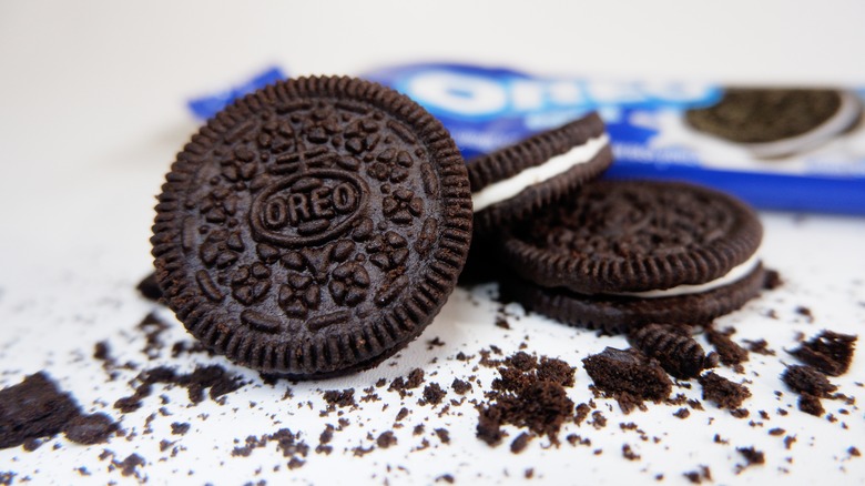 Close-up of Oreos