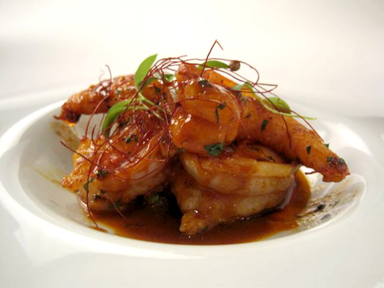 Shrimp Alhinho Recipe from Aldea