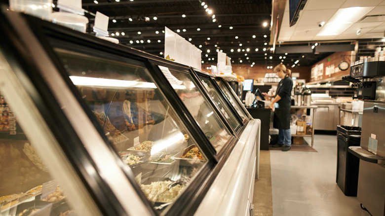 grocery store hot food section
