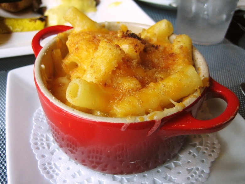 Mac-n-cheese takes a smoky turn thanks to smoked gruyere cheese