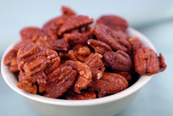 Snack away on these spiced nuts