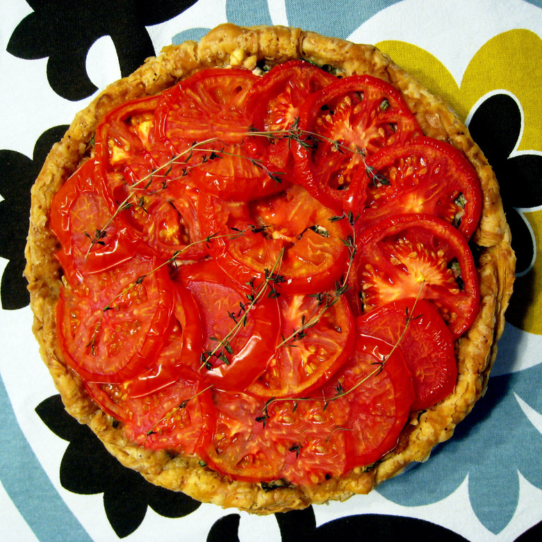 Simple Tomato Tart Recipe