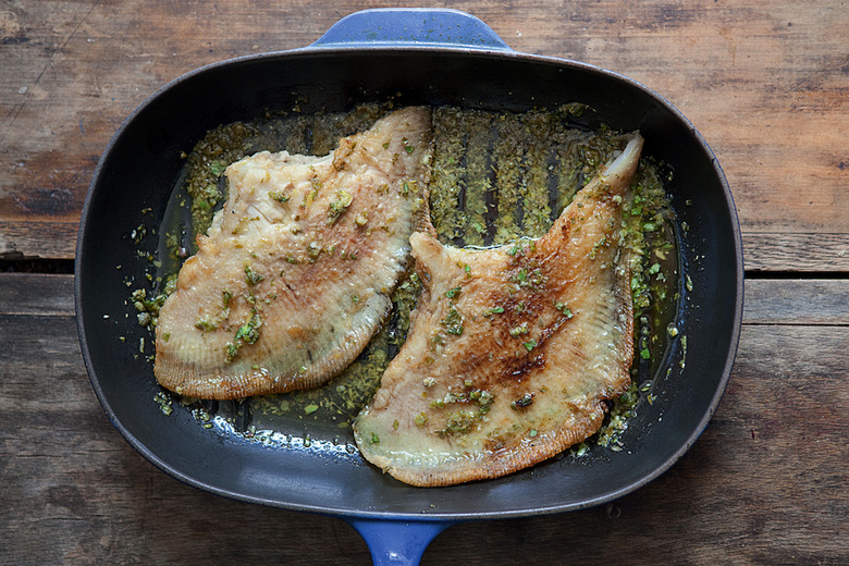 Skate With Green Herb Sauce Recipe