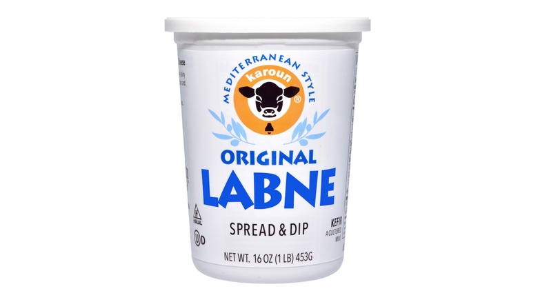 A tub of Karoun Labne.