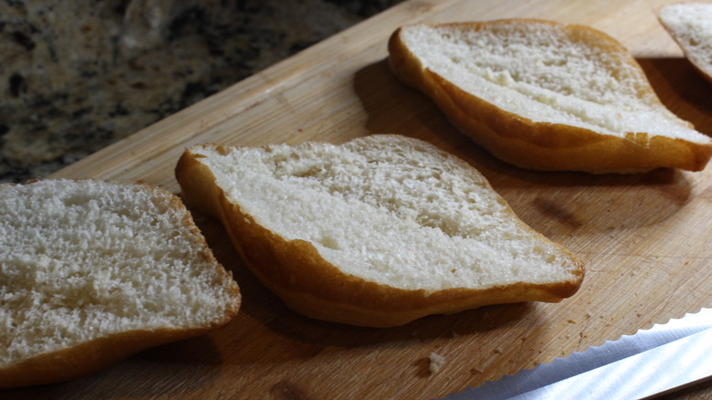 sliced bolillos