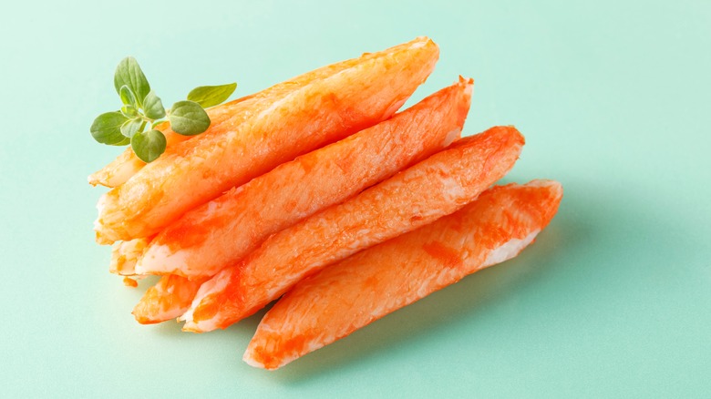 Imitation crab sticks