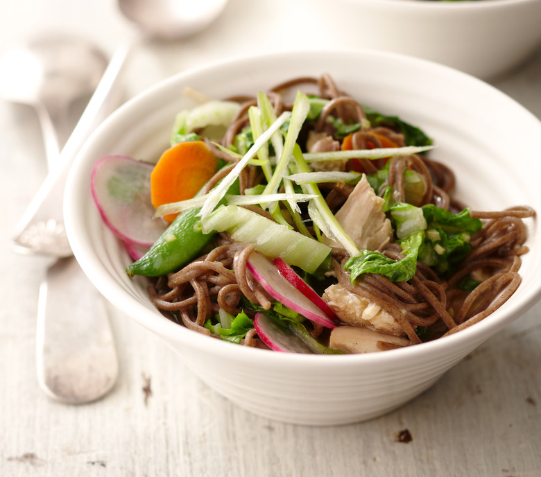 Soba Noodle Salad With Spring Vegetables