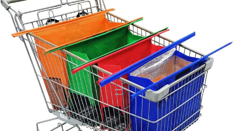 trolley bags in cart