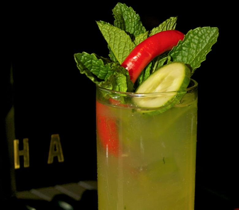 The Spicy Dame can pack a punch. We like that in our drinks!