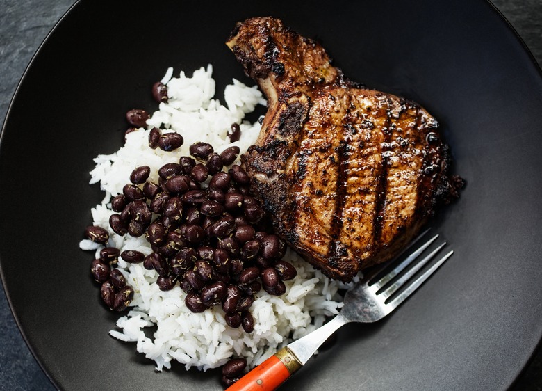 Spicy Grilled Jerk Pork Chops Recipe