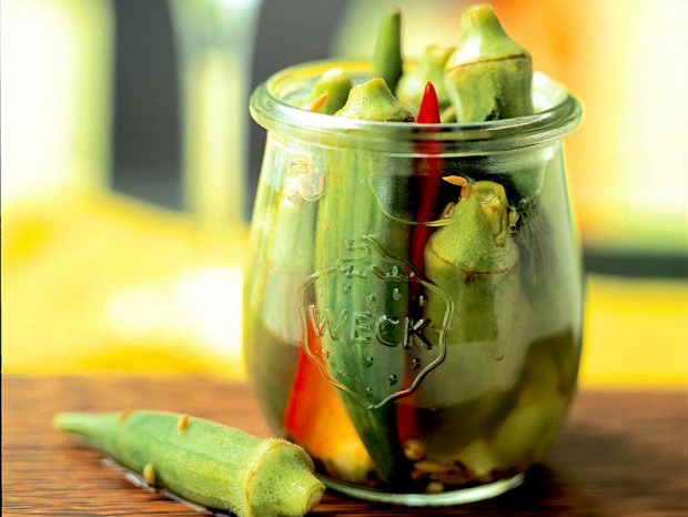 Spicy Pickled Okra Is The Perfect Compliment For Grilled Meat