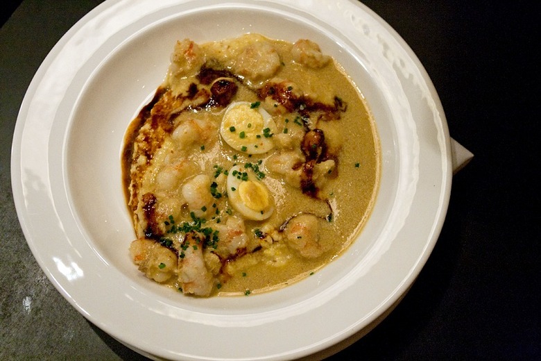 Spicy Rock Shrimp & Grits Recipe