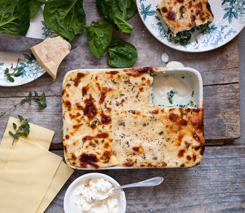 spinachlasagne