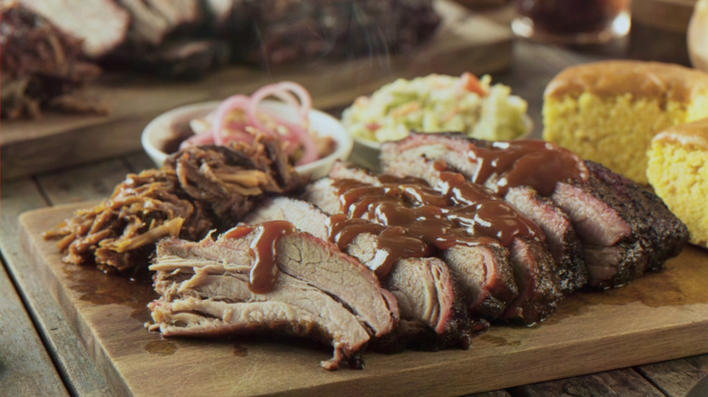 Chicago-style barbecue tips