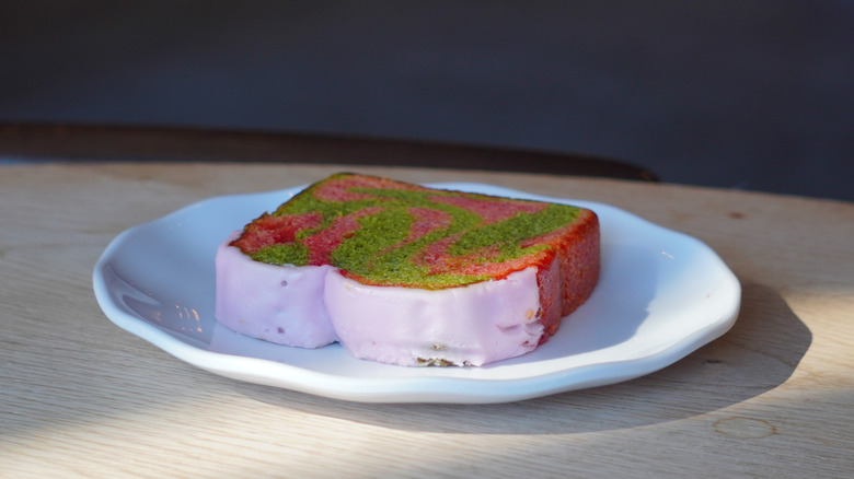 Starbucks Strawberry Matcha Loaf.