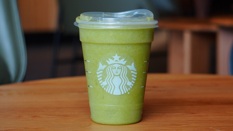 Starbucks' Blended Matcha Lemonade.