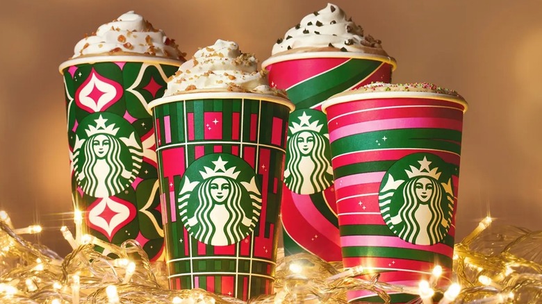 Starbucks' 2023 holiday cup collection