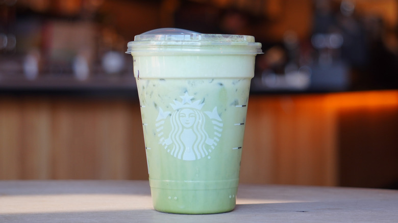 Starbucks Iced Banana Bread Matcha