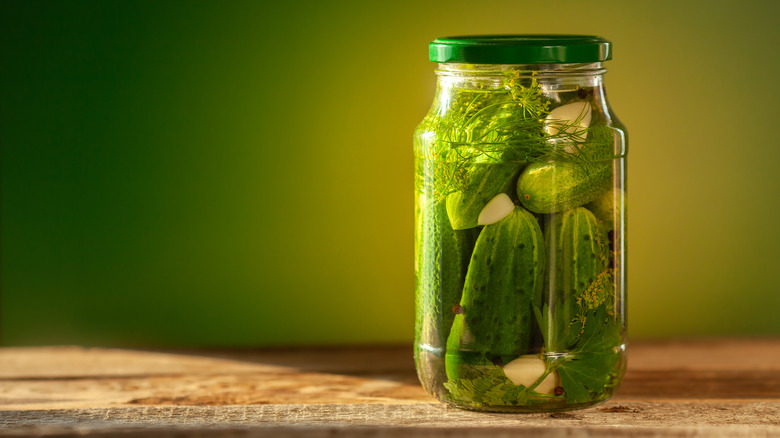 Jar of pickles