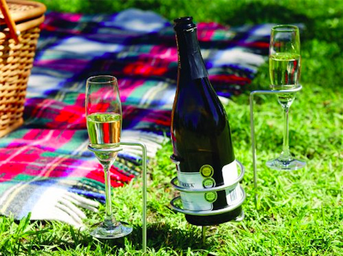 Steady Sticks: Never Spill Wine All Over Your Picnic Again!