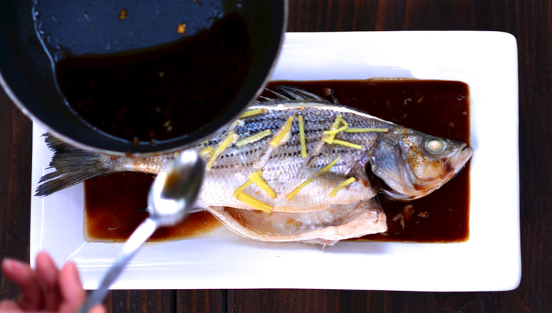 Steamed Rockfish With Ginger And Green Onion Recipe