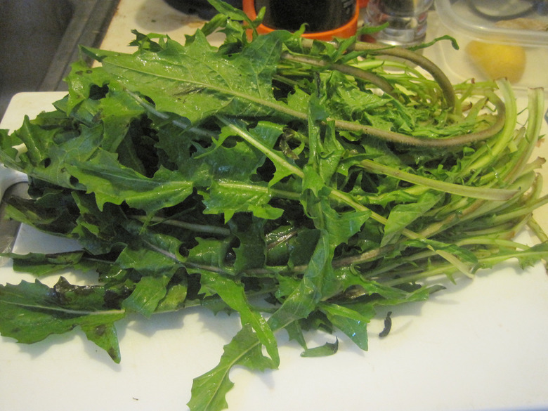 Stir-Fried Dandelion Greens Recipe