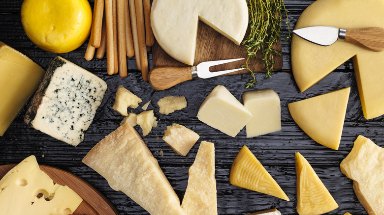 different types of cheese