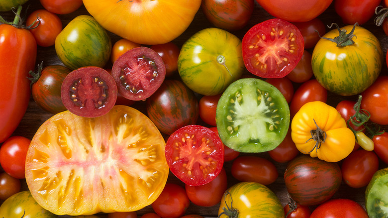 Heirloom tomatoes