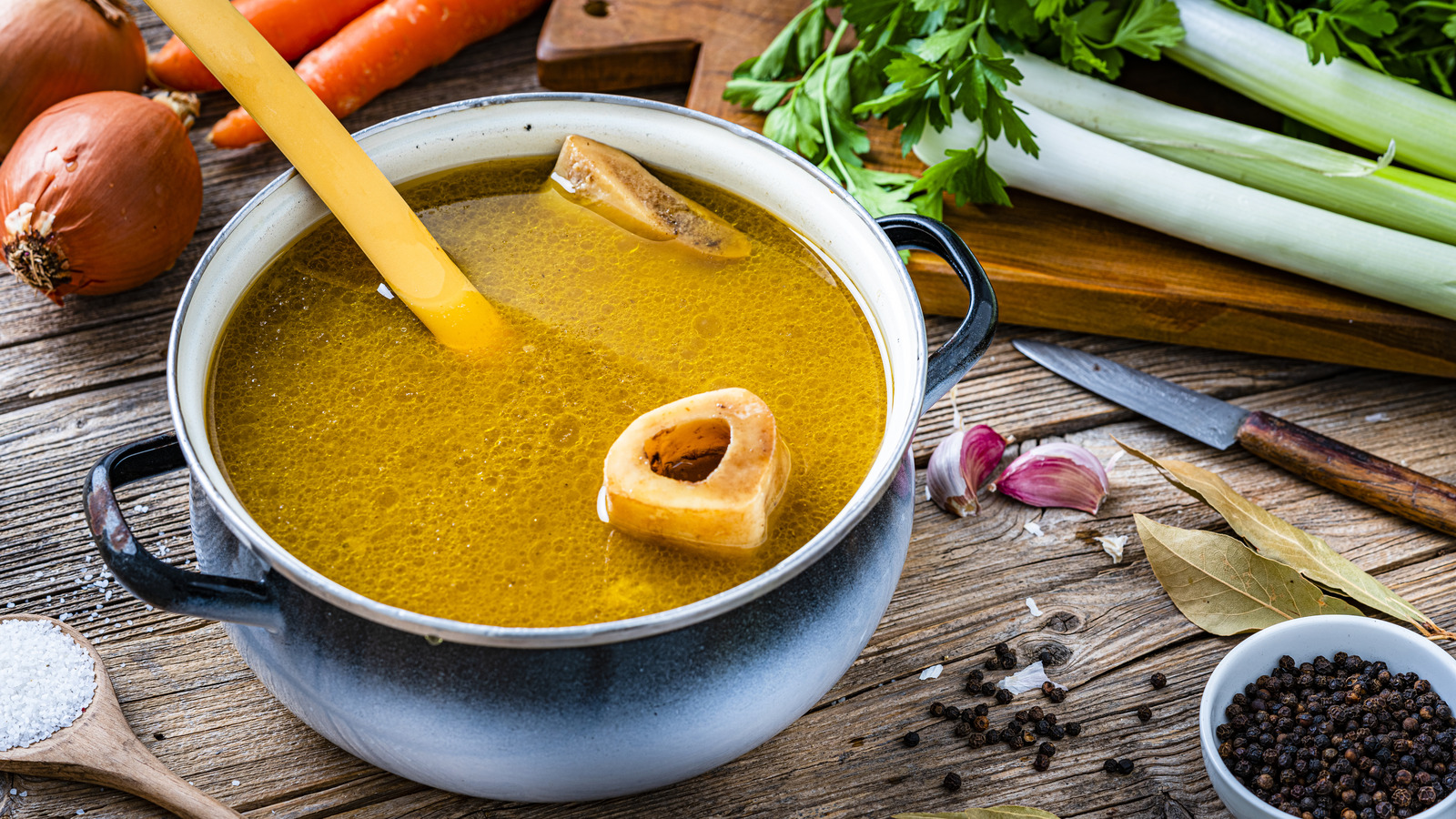 Strategic Double Straining Is The Key To Perfect Bone Broth