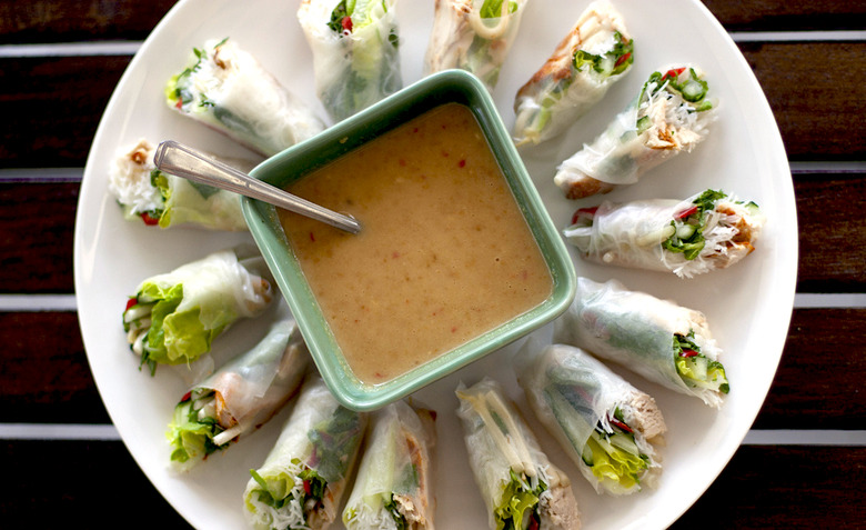 Summer rolls are a perfect picnic treat and are easy to make. The hard part is packing enough.