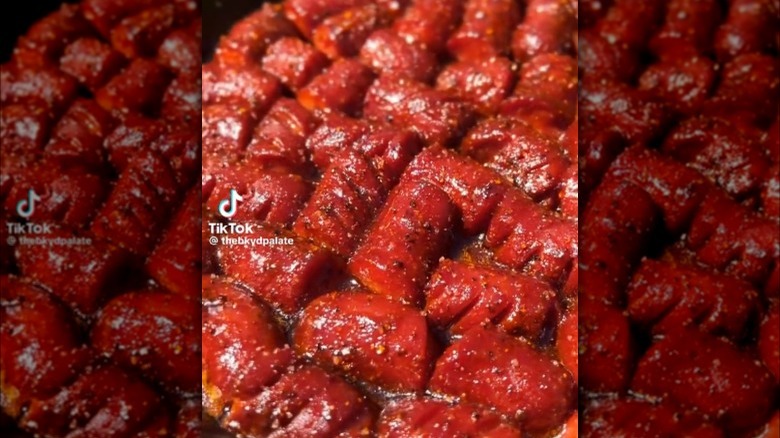 hot dog burnt ends